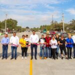 Inauguró Carlos Peña Ortiz Pavimentación Hidráulica de la Calle Conde de Sierra Gorda