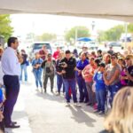 Entrega Gobierno de Reynosa pavimentación hidráulica